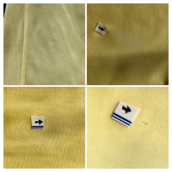 No Brand/No Tags Pale Yellow Chiffon Halter Neck Empire Waist Gown Jewel detail - Picture 13 of 16